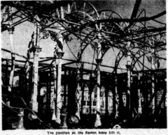 St. Leonards Pier Pavilion post 1944 fire
